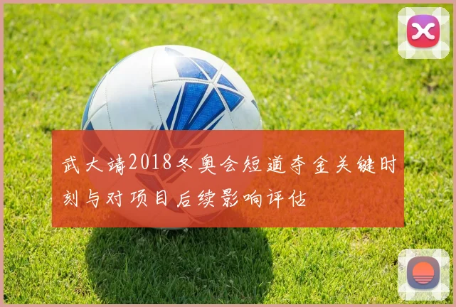 武大靖2018冬奥会短道夺金关键时刻与对项目后续影响评估